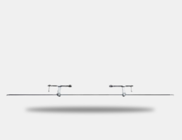 F Clamp 1200x180mm with Rail 42.1x19.1mm