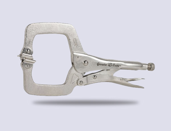 Growler Locking "C" Clamp 11SP with Swivel Pads
